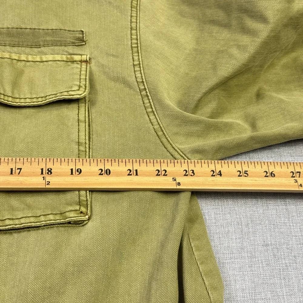 Free People Seize The Day‎ Oversided Military Jacket Womens Large Green